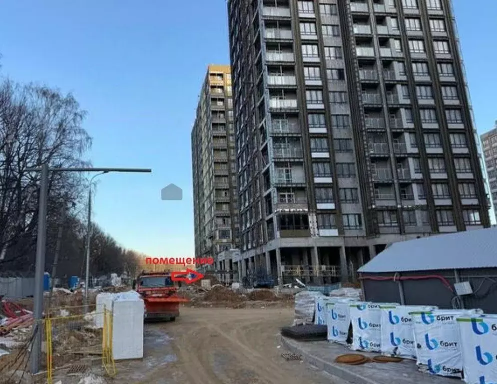 Торговая площадь в Москва Прокшино жилой комплекс, к10.1.1 (158 м) - Фото 0
