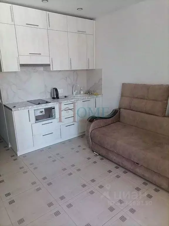 Студия Новосибирская область, Новосибирск Весенний мкр, ул. Заречная, ... - Фото 1