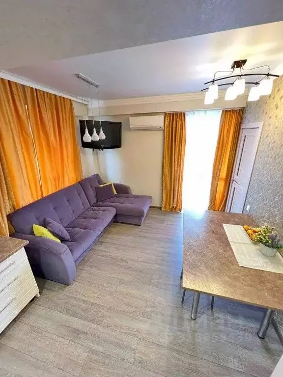 1-к кв. Краснодарский край, Сочи Мамайка мкр, ул. Волжская, 34/4 (42.0 ... - Фото 0