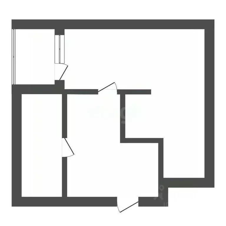 2-к кв. Амурская область, Благовещенский район, с. Чигири ул. ... - Фото 1