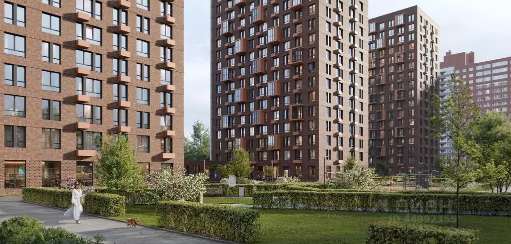 Студия Московская область, Балашиха Авиаторов мкр, (23.49 м) - Фото 1