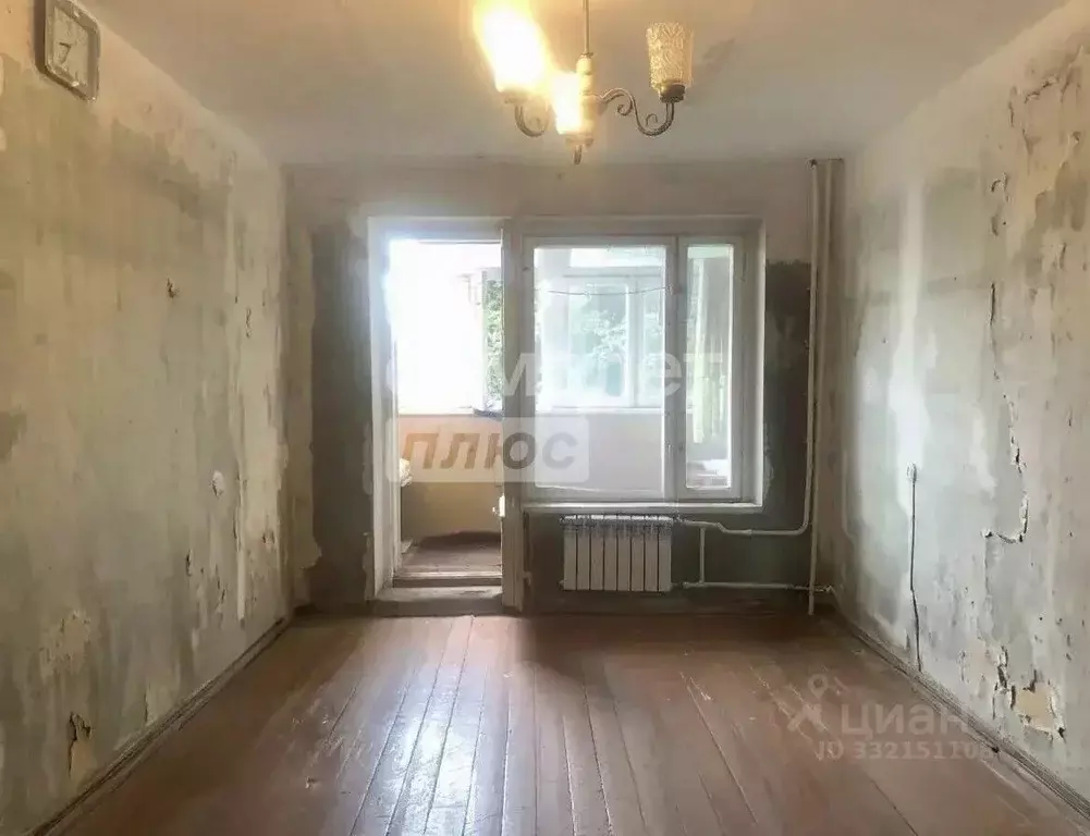 1-к кв. Московская область, Кашира Садовая ул., 22 (30.2 м) - Фото 1