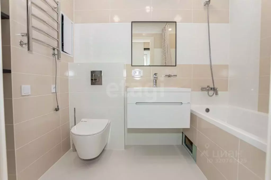 1-к кв. Татарстан, Набережные Челны просп. Сююмбике, 36 (36.3 м) - Фото 1