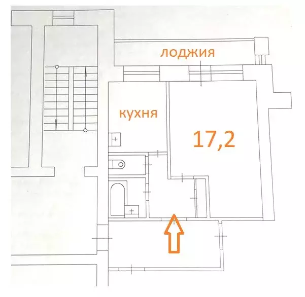 Продаётся 1-к квартира, 32.3 м - Фото 0