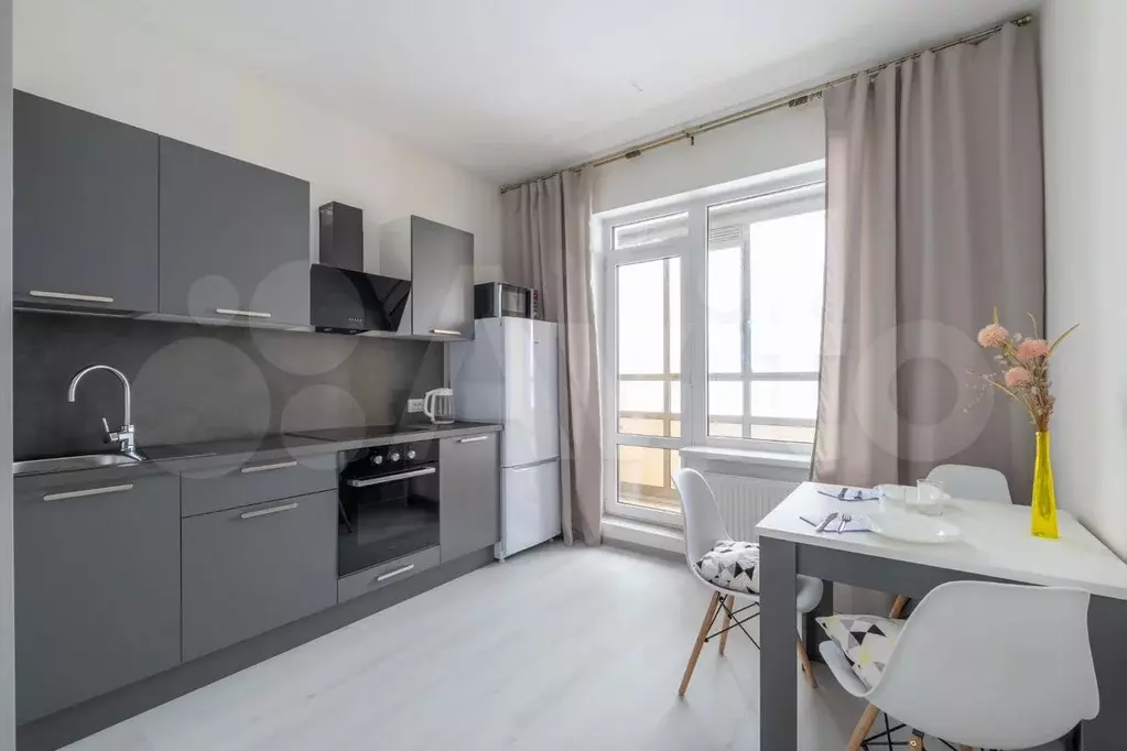 1-к. квартира, 37 м, 3/5 эт. - Фото 0
