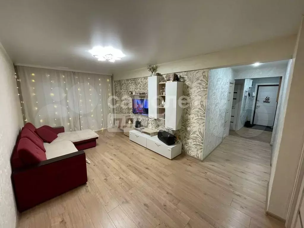 3-к. квартира, 58,5 м, 3/5 эт. - Фото 0