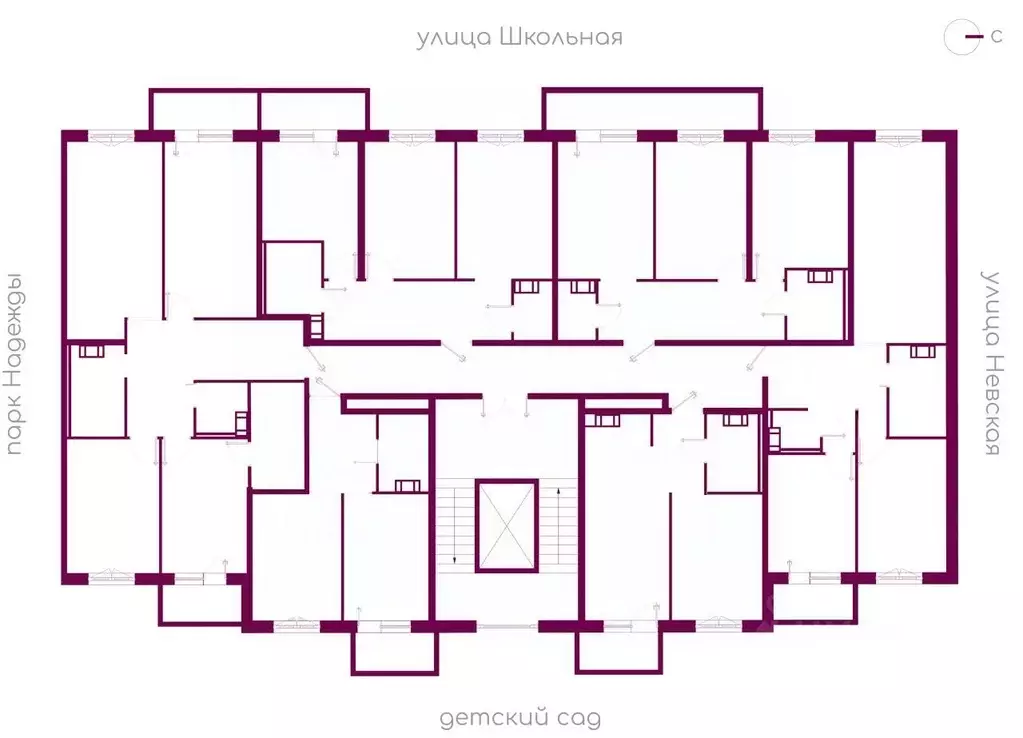 3-к кв. Ленинградская область, Всеволожский район, Дубровское ... - Фото 2