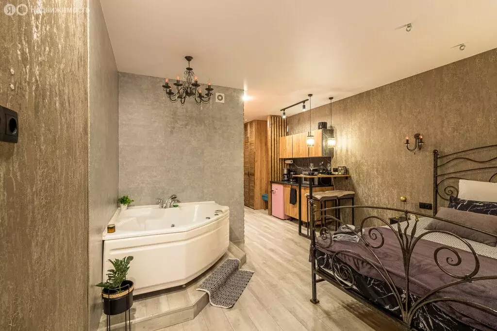 Квартира-студия: Санкт-Петербург, Русановская улица, 19к5 (26.4 м) - Фото 1