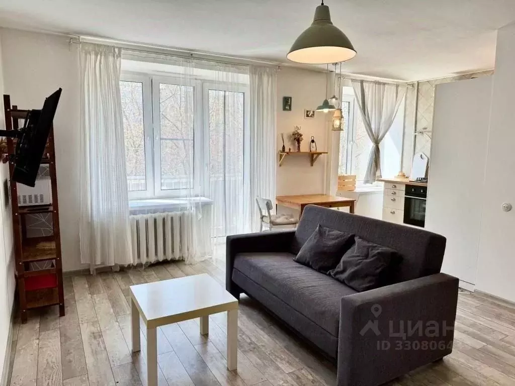 1-к кв. Москва Судостроительная ул., 49К1 (32.0 м) - Фото 1