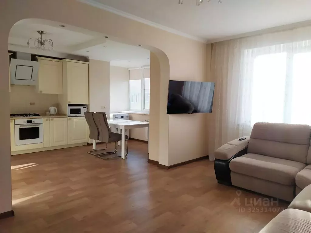 3-к кв. Чувашия, Чебоксары Университетская ул., 38к2 (95.0 м) - Фото 2