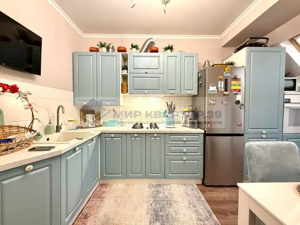 2-к кв. Калининградская область, Гурьевск бул. Пражский, 15 (60.0 м) - Фото 1