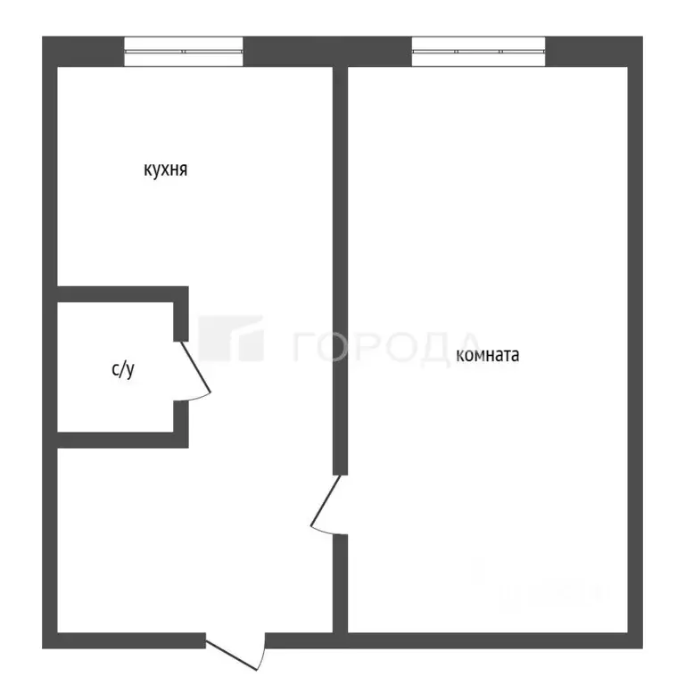 1-к кв. Алтайский край, Барнаул ул. Веры Кащеевой, 17/2 (30.0 м) - Фото 2