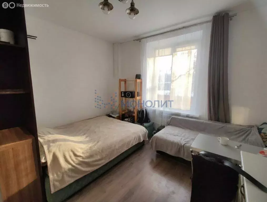 1к в 6-комнатной квартире (21.1 м) - Фото 2