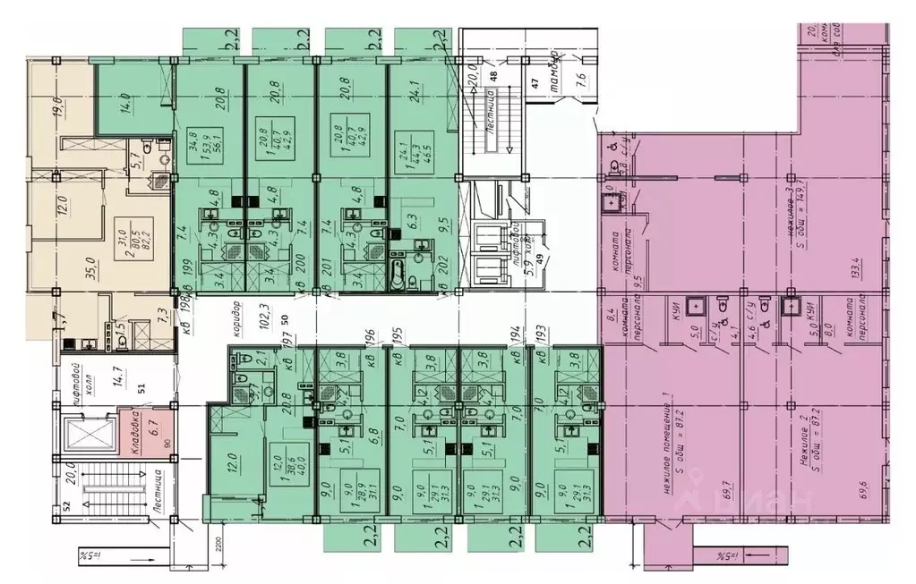 1-к кв. Ставропольский край, Ессентуки Озеро жилой комплекс (42.9 м) - Фото 2