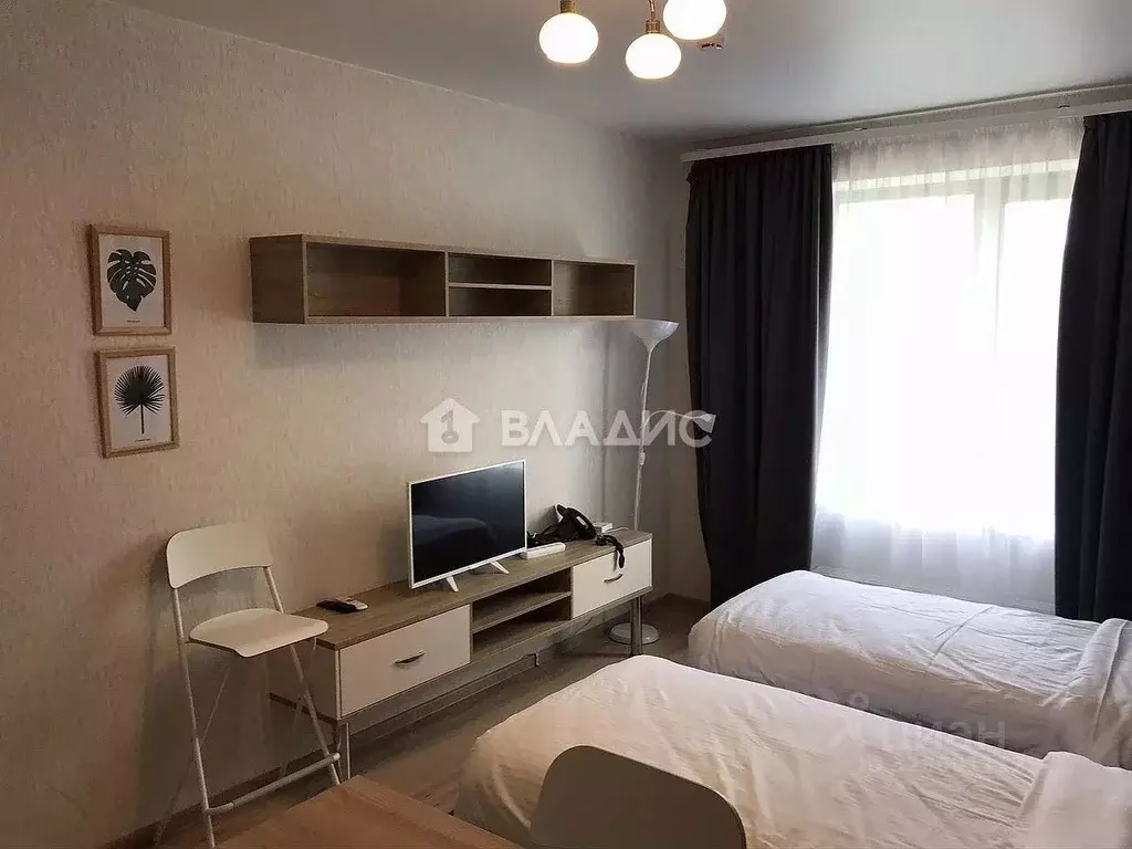 Студия Санкт-Петербург ул. Савушкина, 104 (27.0 м) - Фото 1