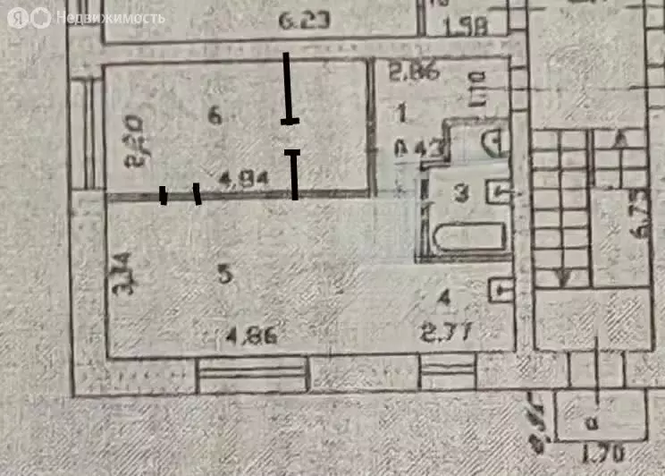 2-комнатная квартира: Абакан, Согринская улица, 63 (41.5 м) - Фото 1