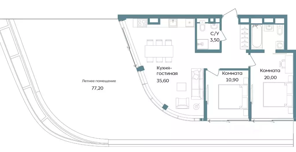 2-к кв. Крым, Саки ул. Морская (147.2 м) - Фото 1