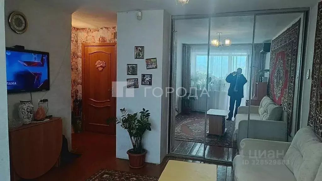 1-к кв. Томская область, Томск ул. Елизаровых, 45 (28.6 м) - Фото 2