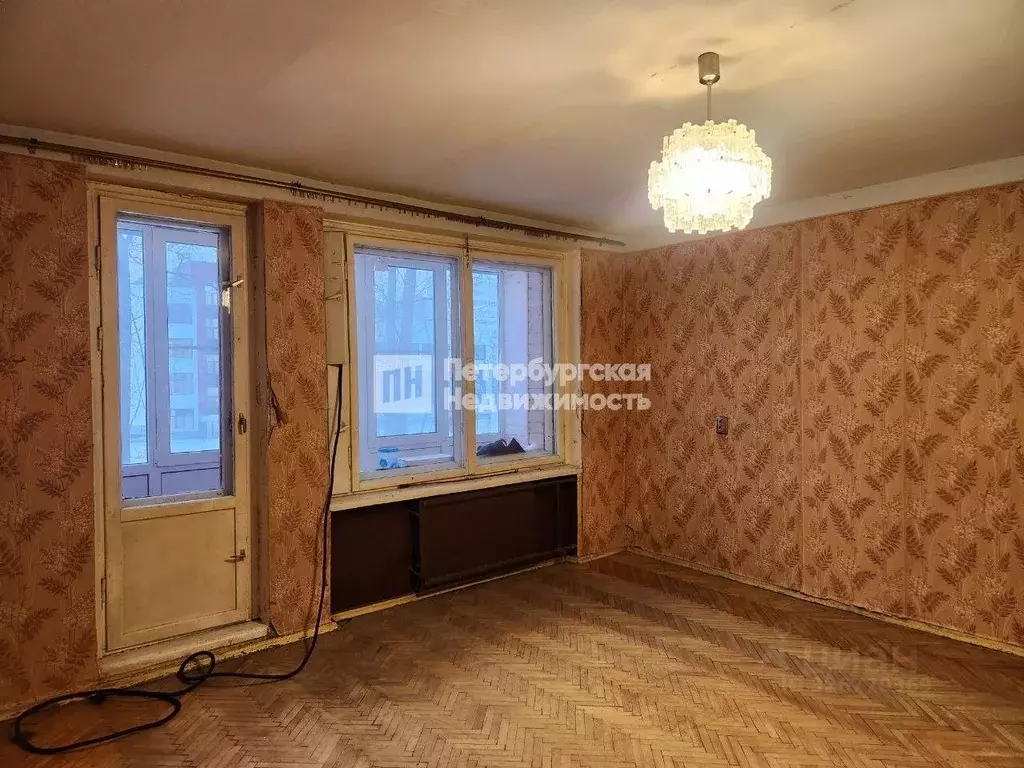 2-к кв. Санкт-Петербург ул. Добровольцев, 6К2 (46.3 м) - Фото 1