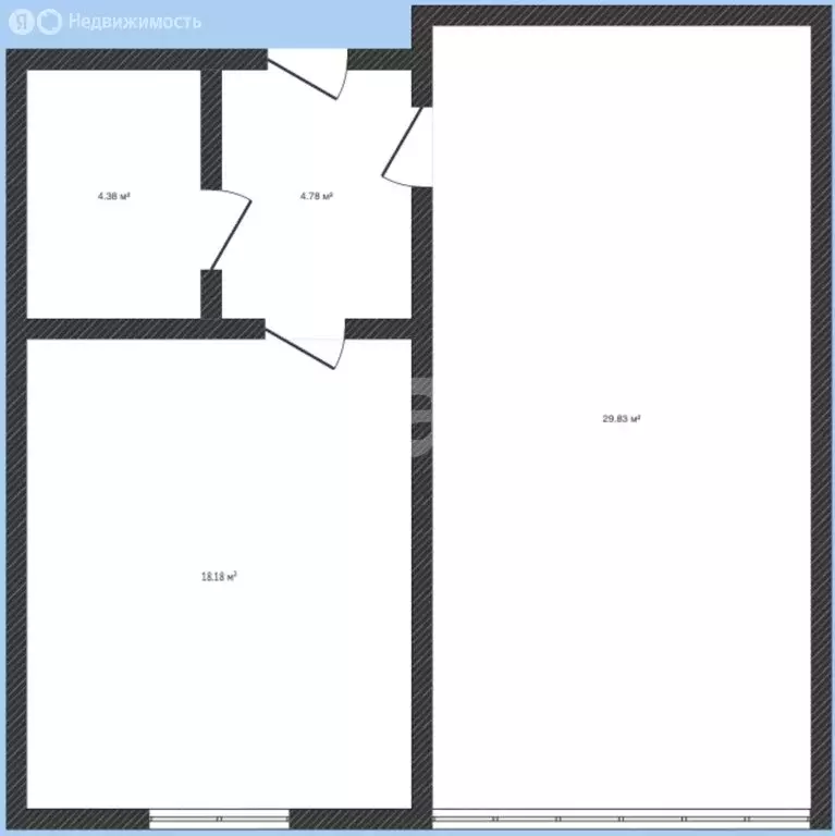 1-комнатная квартира: Махачкала, улица Юсупова, 65 (53 м) - Фото 1