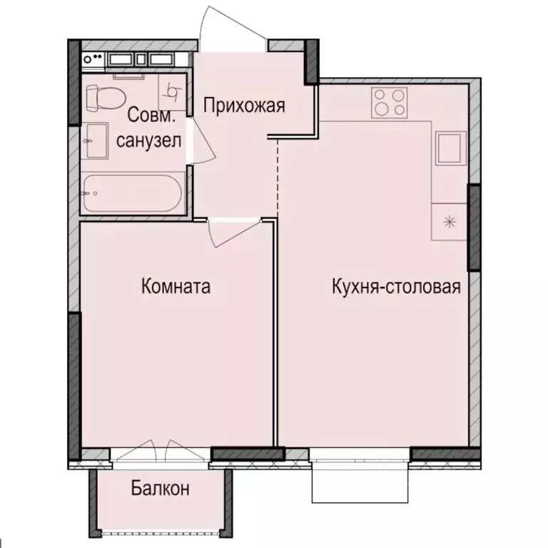 1-к кв. Удмуртия, Ижевск Карлутский жилрайон, 3-й мкр, Скандинавия ... - Фото 0
