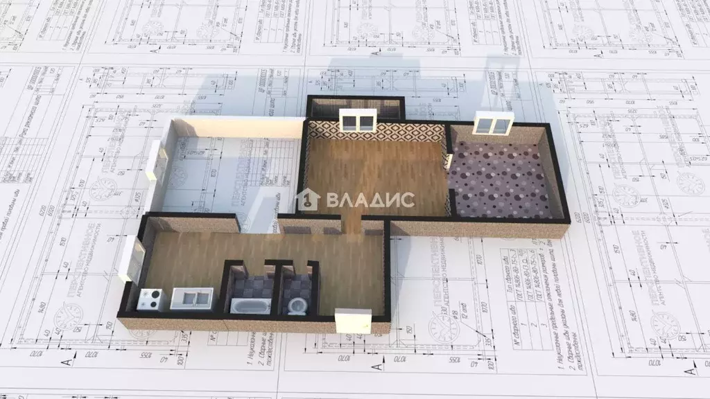 Комната Иркутская область, Ангарск 30-й кв-л, 2 (28.4 м) - Фото 2