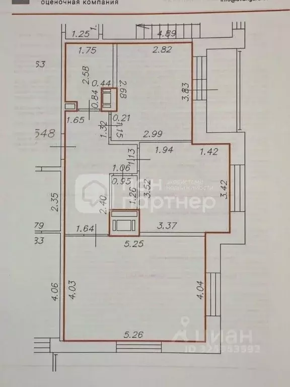 2-к кв. Ленинградская область, Всеволожский район, пос. Бугры бул. ... - Фото 1
