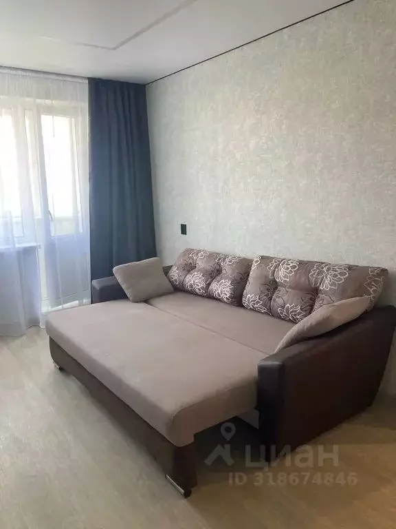 1-к кв. Татарстан, Казань ул. Адоратского, 27 (30.0 м) - Фото 1