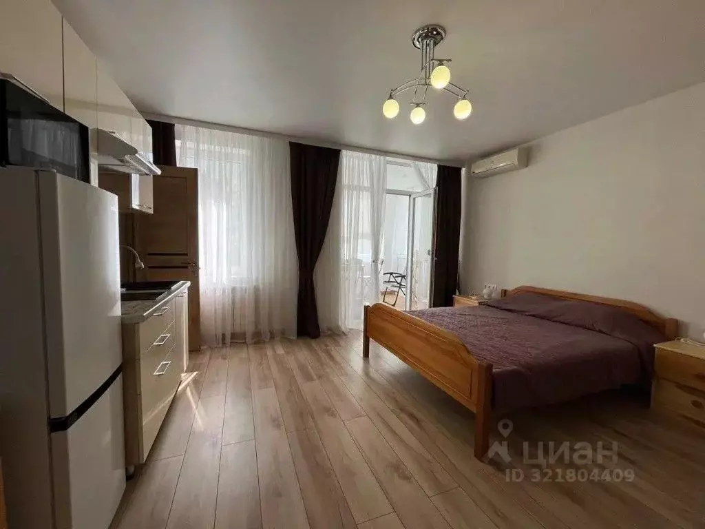 1-к кв. Крым, Феодосия муниципальный округ, Коктебель пгт ул. Морская, ... - Фото 1