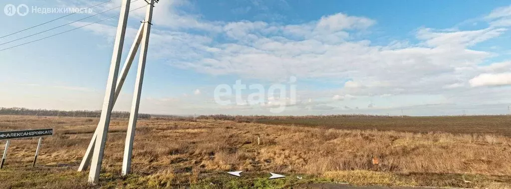 Участок в Азовский район, село Александровка (6 м) - Фото 0