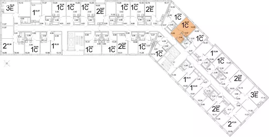 Квартира-студия: Екатеринбург, улица Академика Парина, 33 (26.5 м) - Фото 2