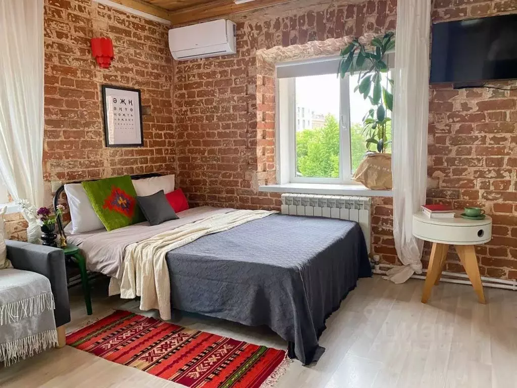 1-к кв. Татарстан, Казань ул. Карла Маркса, 40А/60 (30.0 м) - Фото 0