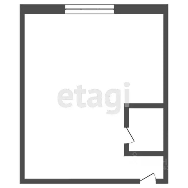 1-к кв. Томская область, Томск Сибирская ул., 102 (36.6 м) - Фото 2