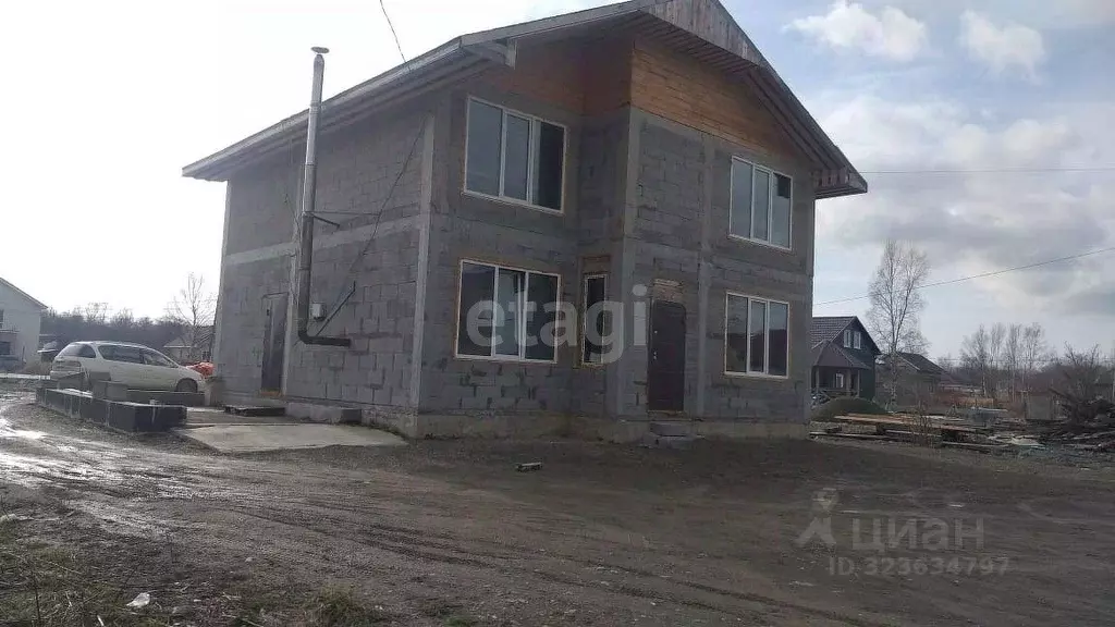 Дом в Сахалинская область, Южно-Сахалинск Гудок СНТ, пер. Дружный (155 ... - Фото 1