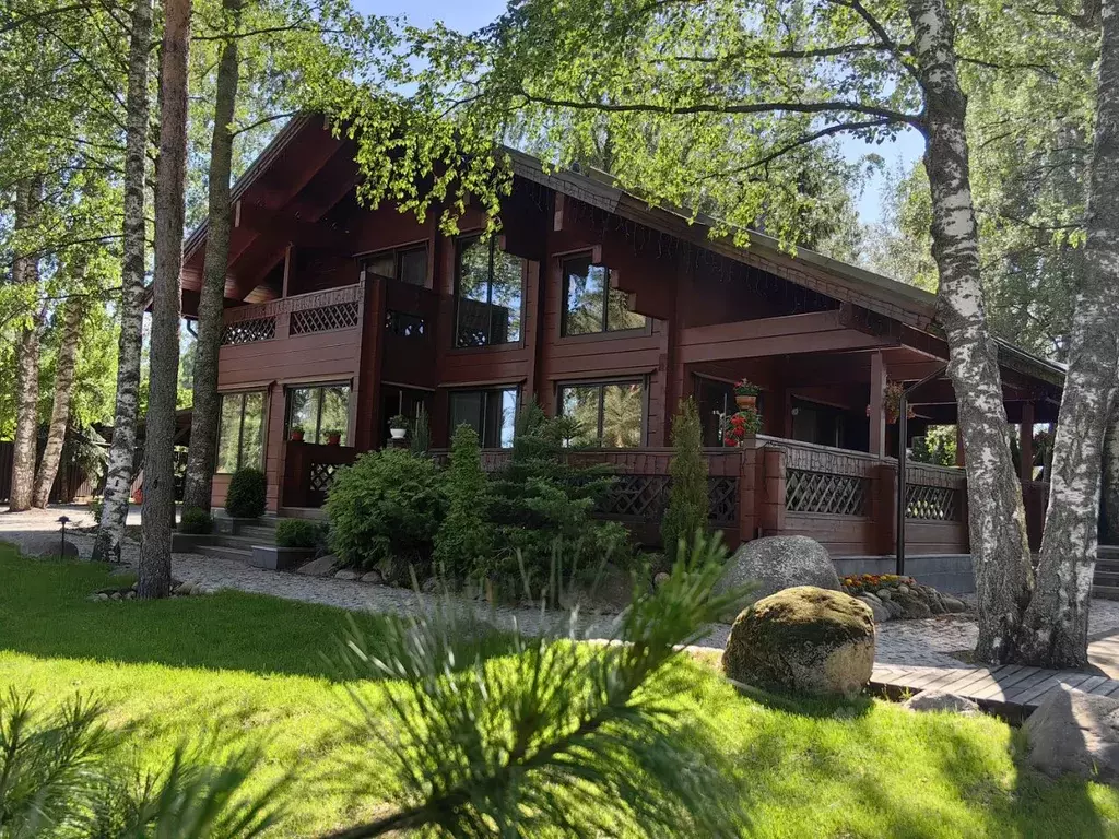 Коттедж в Ленинградская область, Приозерский район, Петровское с/пос, ... - Фото 1