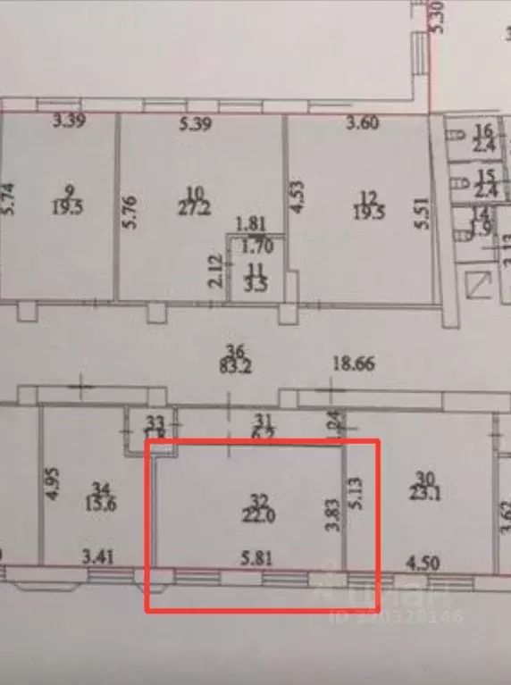 Офис в Волгоградская область, Волгоград ул. В.И. Ленина, 9 (28 м) - Фото 1