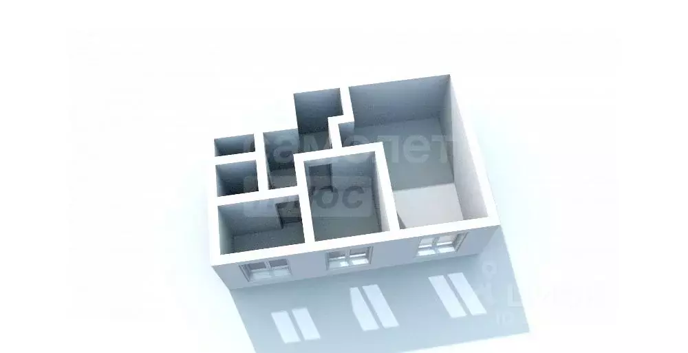 2-к кв. Оренбургская область, пос. Саракташ ул. Чкалова, 3 (40.4 м) - Фото 2