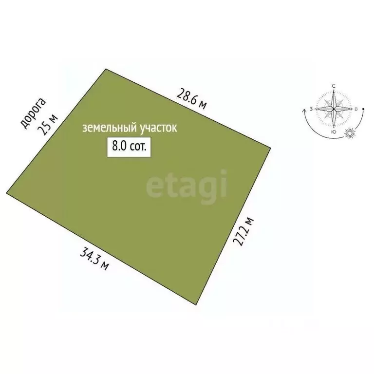 Участок в Саха (Якутия), Якутск Луч ДСК,  (8.01 сот.) - Фото 0