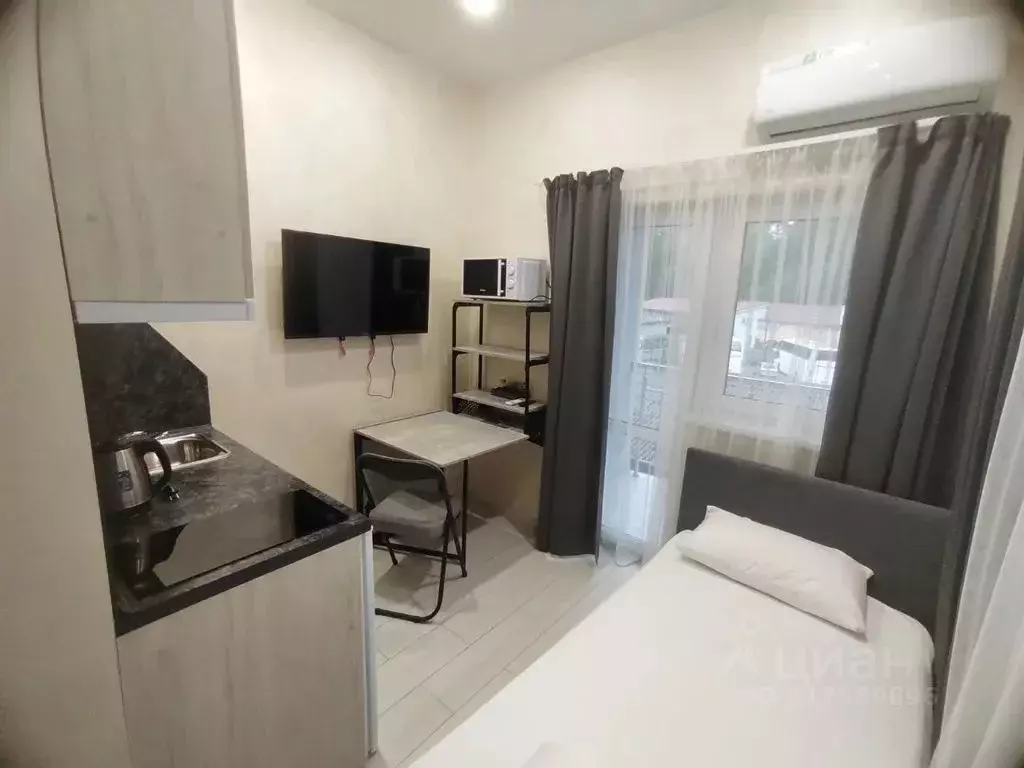 1-к кв. Краснодарский край, Сочи ул. Чекменева, 18 (15.0 м) - Фото 0