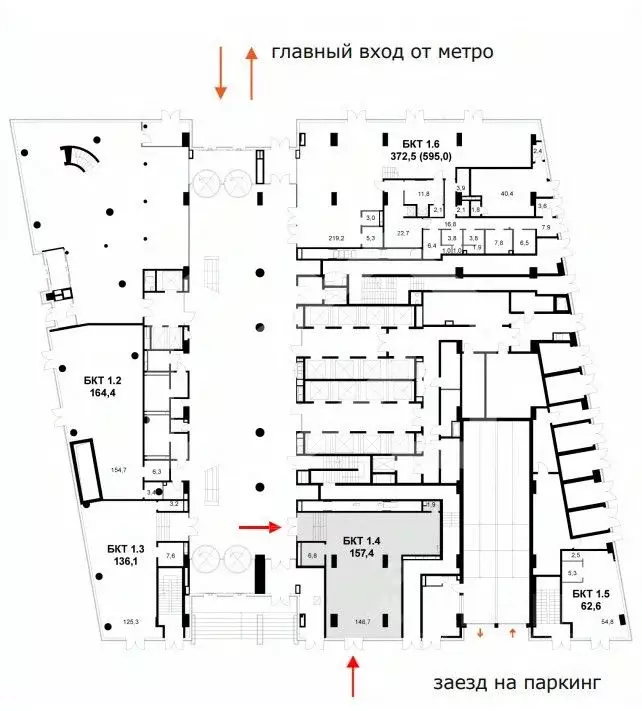 Торговая площадь в Москва ул. Шеногина, вл2/11 (157 м) - Фото 2
