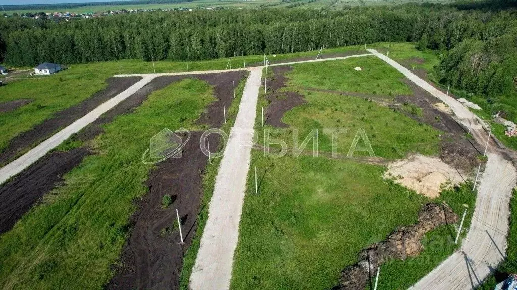 Участок в Тюменская область, Тюменский муниципальный округ, д. Елань ... - Фото 1