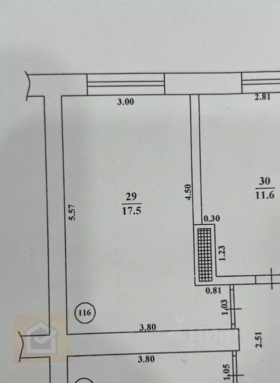 Комната Крым, Евпатория ул. Некрасова, 89 (17.2 м) - Фото 1
