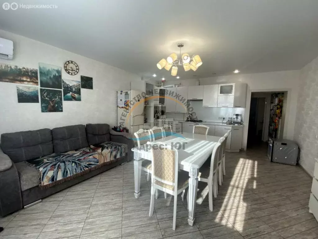 3-комнатная квартира: Анапа, микрорайон Алексеевка, Ленинградская ... - Фото 1