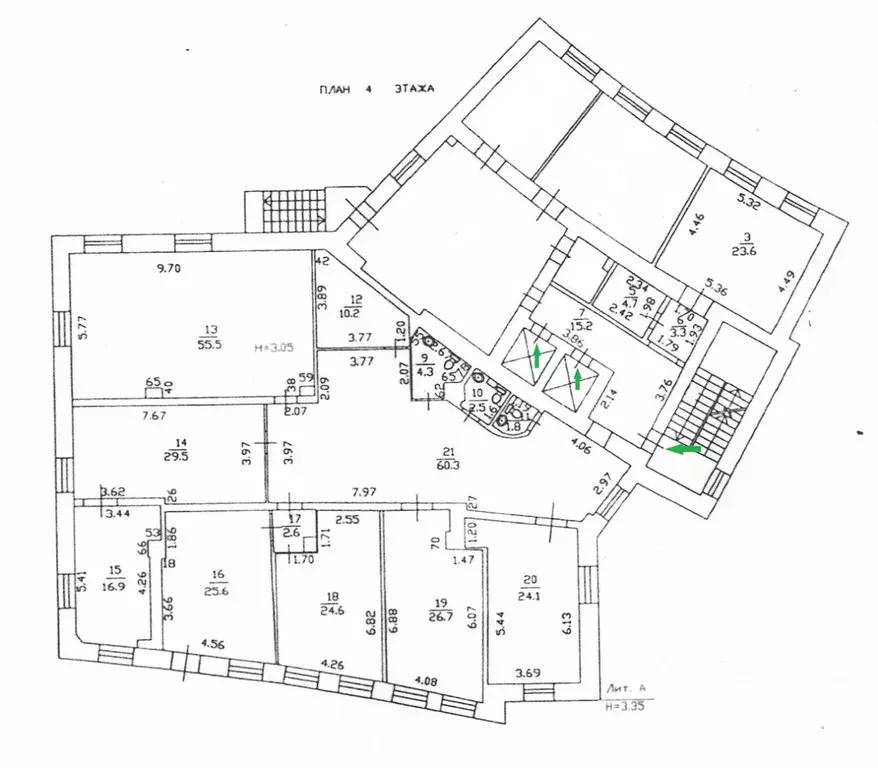 офис в тюменская область, тюмень ул. володарского, 14 (335 м) - Фото 1