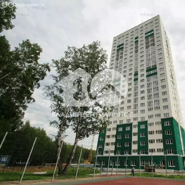 Квартира-студия: Новосибирск, улица Ошанина, 5 (28 м) - Фото 0