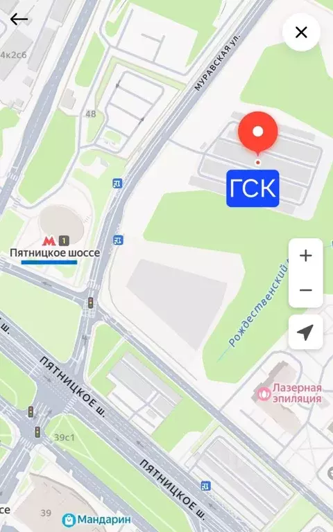 Гараж в Москва Муравская ул. (24 м) - Фото 1