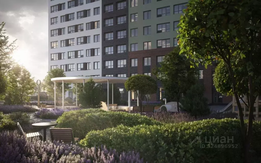 1-к кв. Санкт-Петербург Ультра Сити 3.0 жилой комплекс (33.43 м) - Фото 2