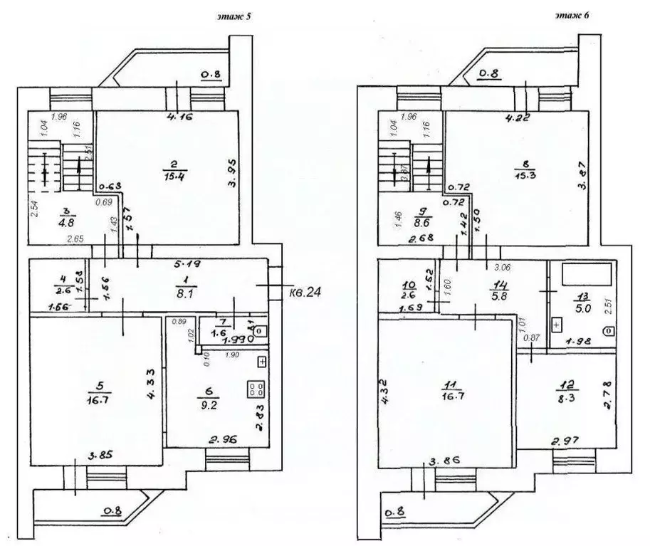 4-к кв. Кировская область, Киров ул. Преображенская, 40 (120.0 м) - Фото 2