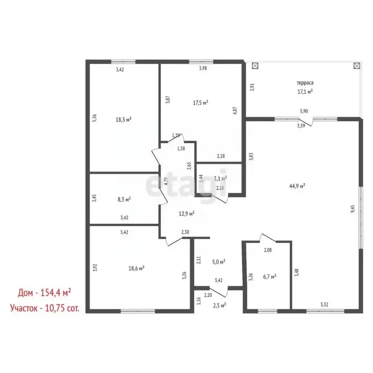 Дом в Свердловская область, Белоярский муниципальный округ, Дачный ... - Фото 2