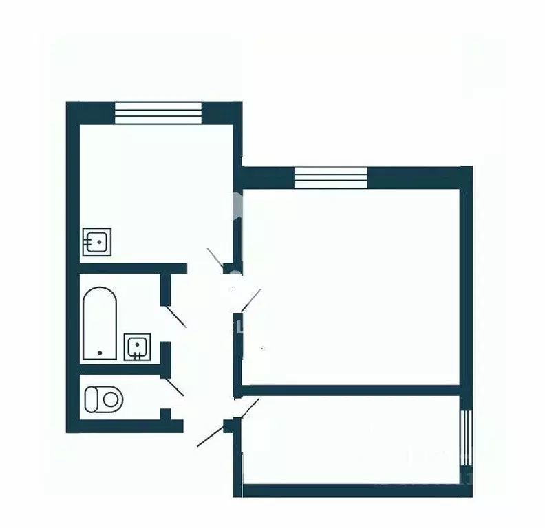 2-к кв. Новосибирская область, Мошково рп ул. Пионерская, 10 (47.5 м) - Фото 1